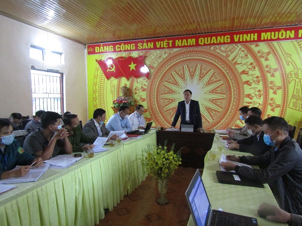 Huyện ủy Kiểm tra công  tác xây dựng Đảng tại xã Quảng Nguyên