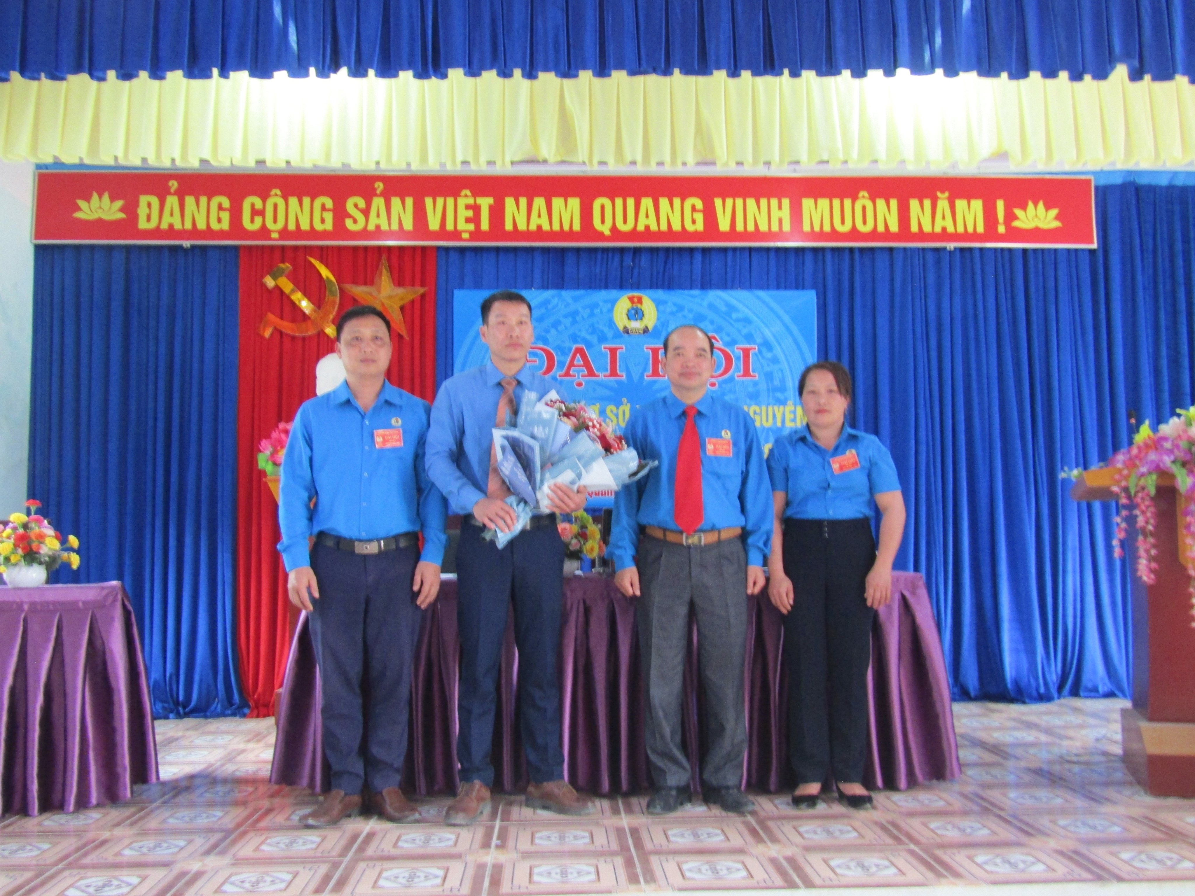Công đoàn cơ sở xã Quảng Nguyên tổ chức thành công Đại hội lần thứ V, nhiệm kỳ 2023 – 2028.